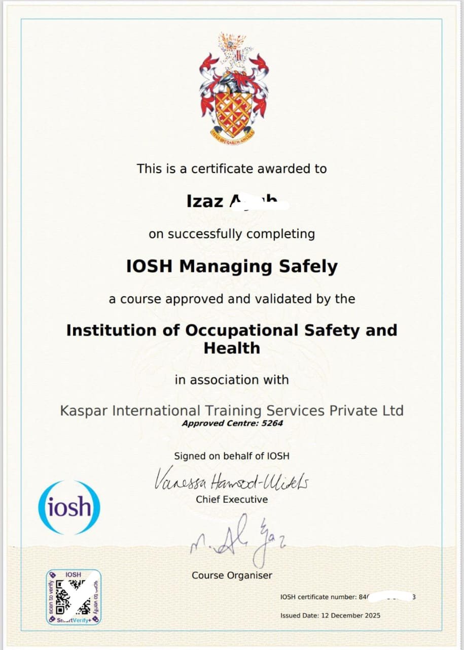 IOSH Level 2